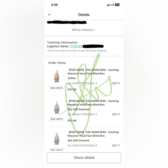 Authentic & New THE MONSTERS EXCITING MACARON SERIES- Labubu (SEASALT COCONUT) - Picture 8 of 9